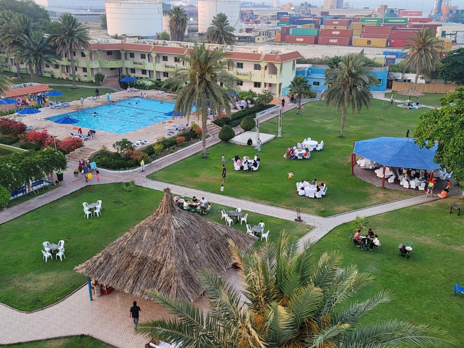 Flamingo Beach Hotel Umm al-Quwain Eksteriør billede